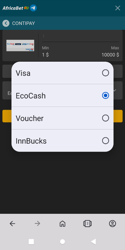 Africabet South Africa — what’s available and what isn’t
